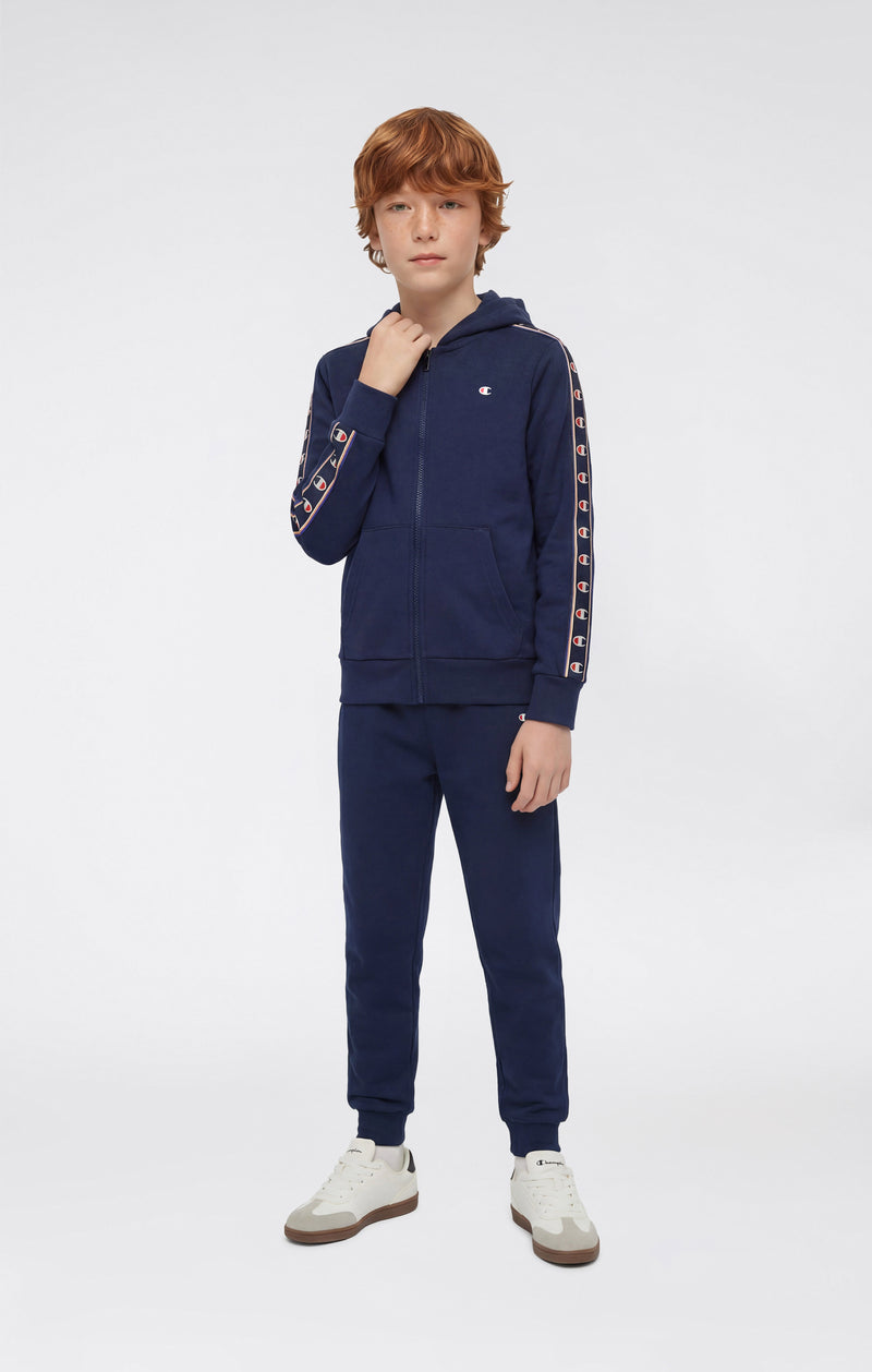 Survêtement complet avec veste à capuche zippée et pantalon pour garçon