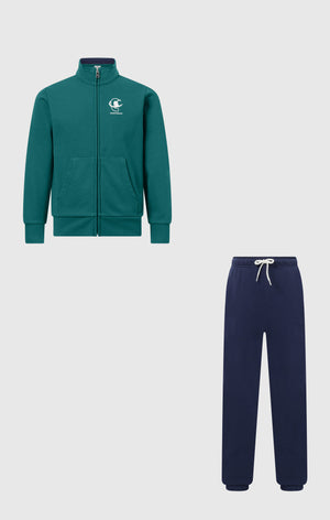 Boys’ Full Zip Sweatshirt and Pants Tracksuit with Graphic