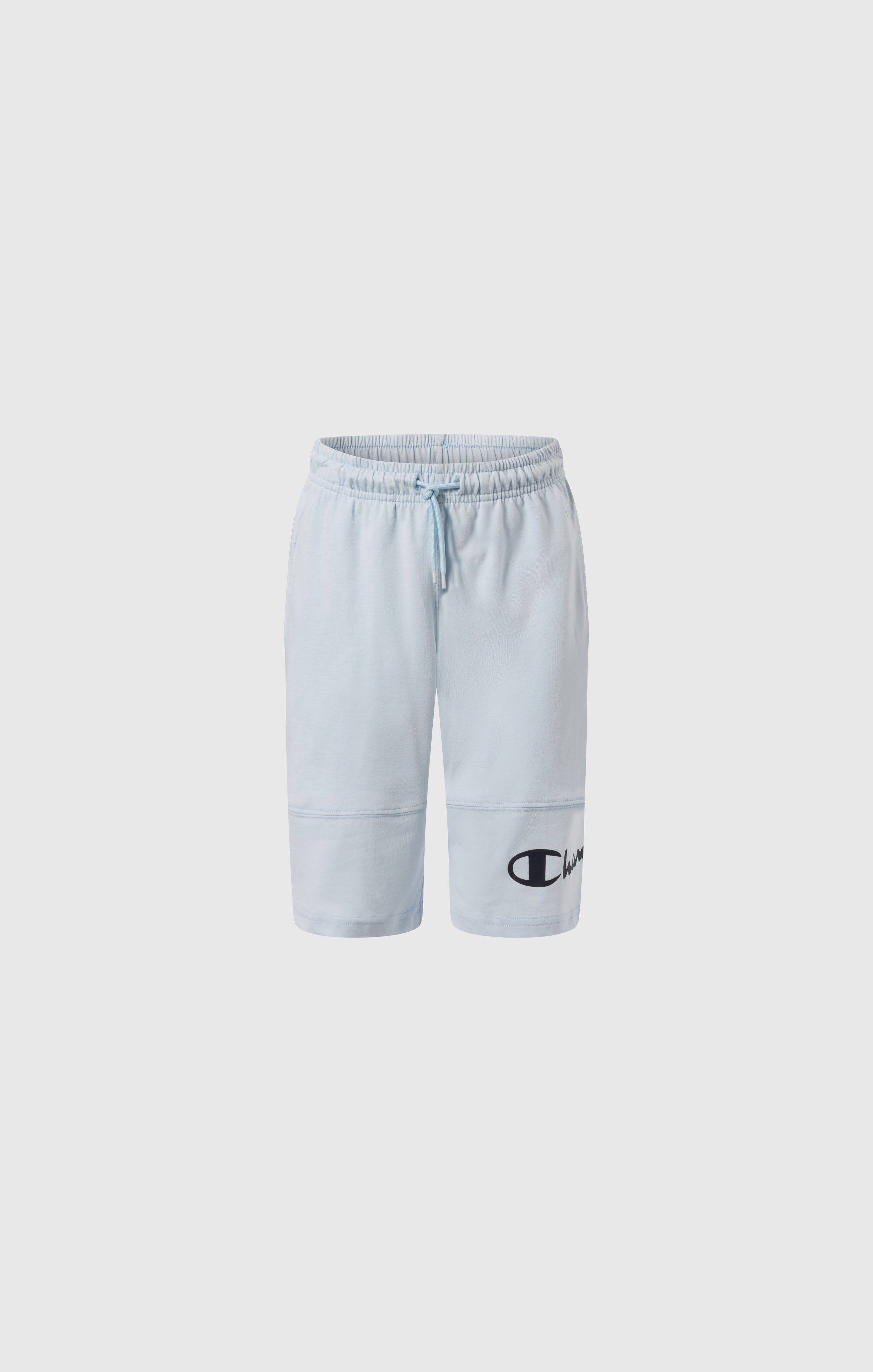 Boys’ Cotton Shorts with Maxi Printed Logo