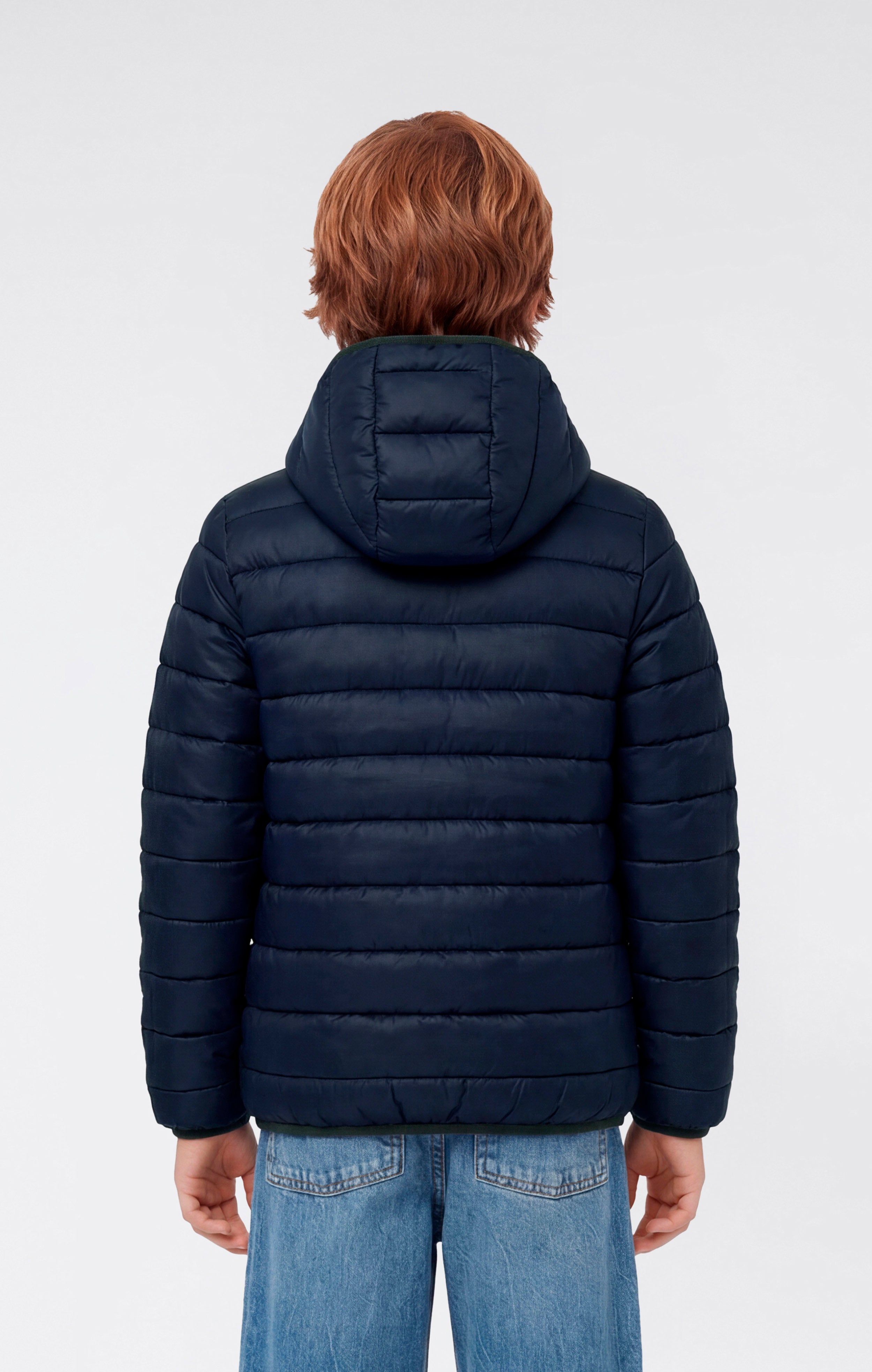 Giacca con Cappuccio Imbottita Leggera da Bambini