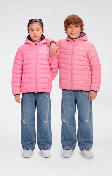 Veste légère matelassée à capuche pour enfants