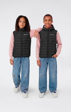 Boys’ Padded Hooded Vest