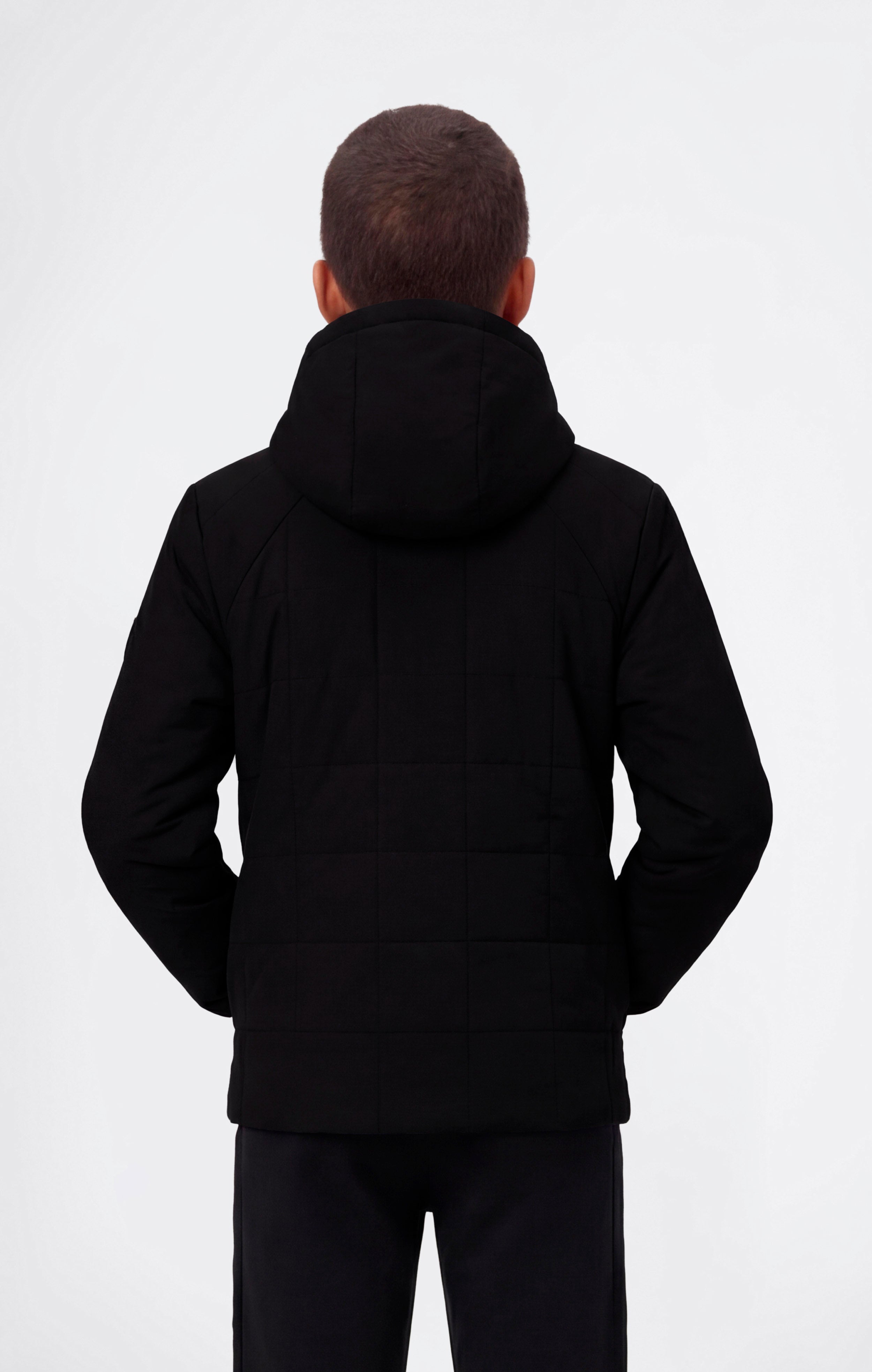 Boys’ Padded Full Zip Hooded Jacket