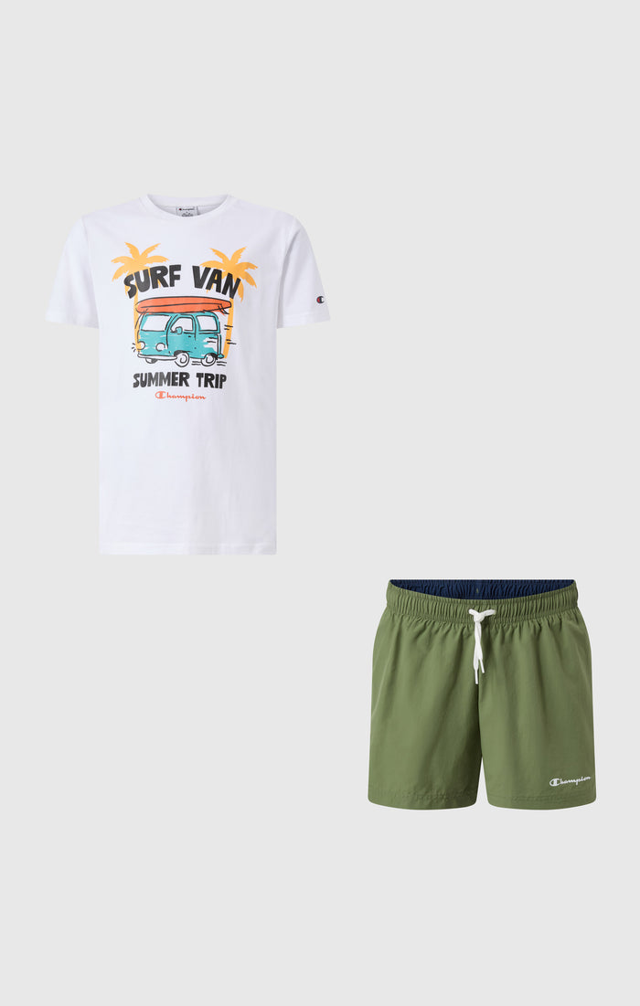 Boys’ T-Shirt and Swim Shorts Set