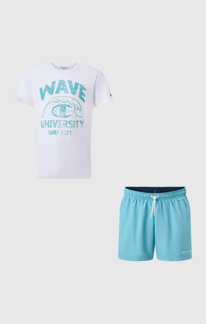 Boys’ Tank Top and Swim Shorts Set