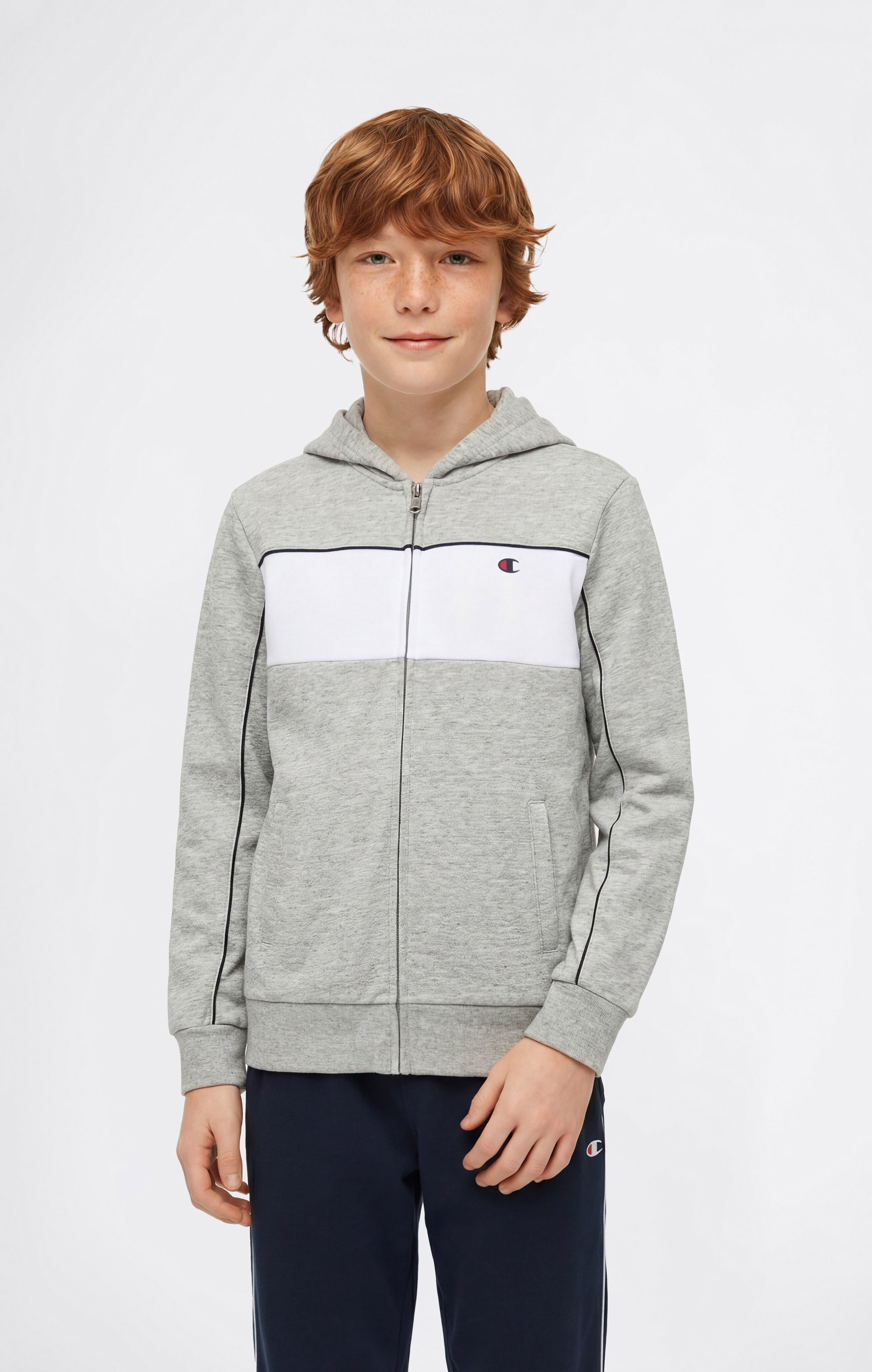 Boys’ Hooded Full Zip Sweatshirt and Pants Tracksuit