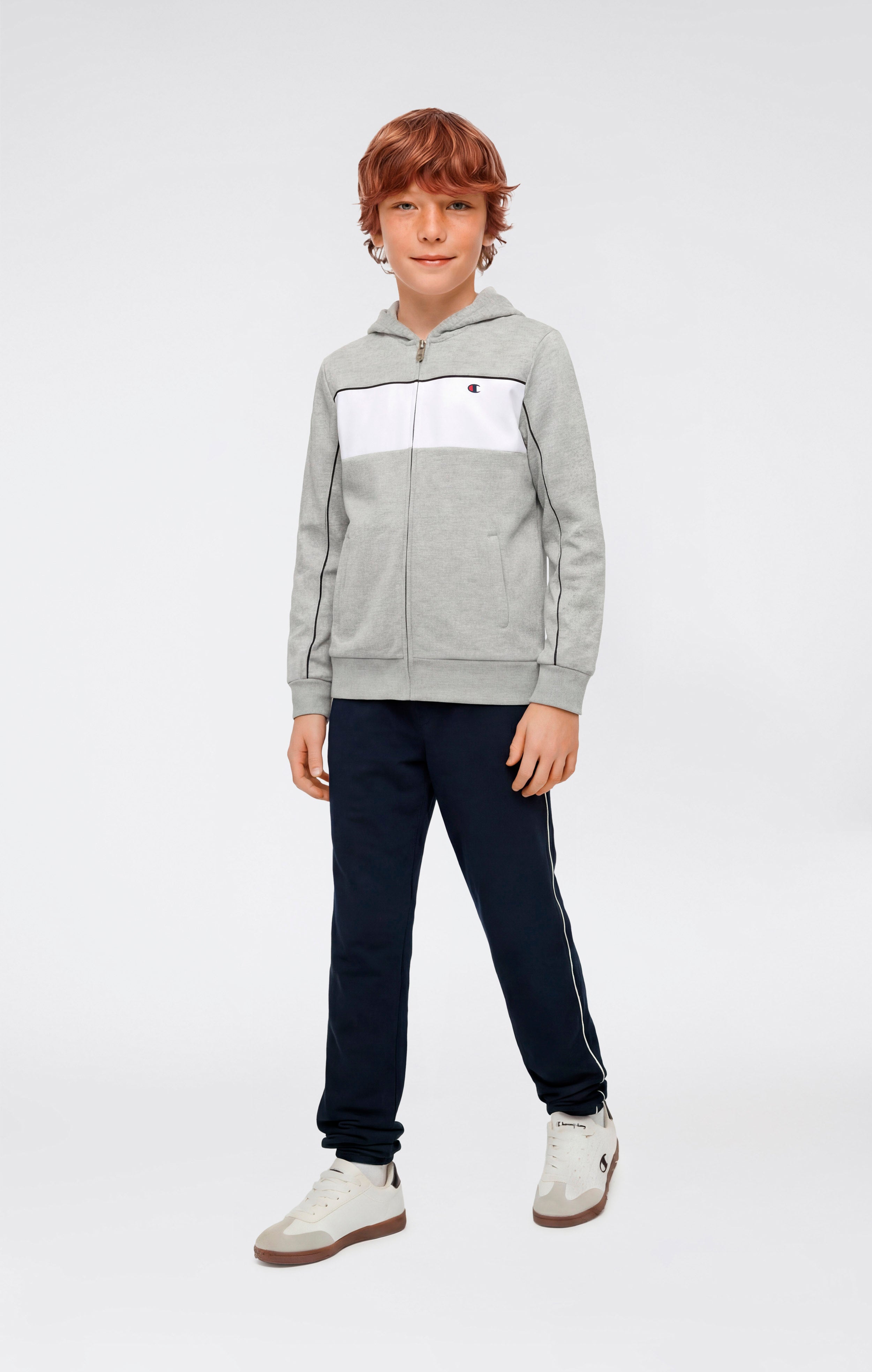 Boys’ Hooded Full Zip Sweatshirt and Pants Tracksuit