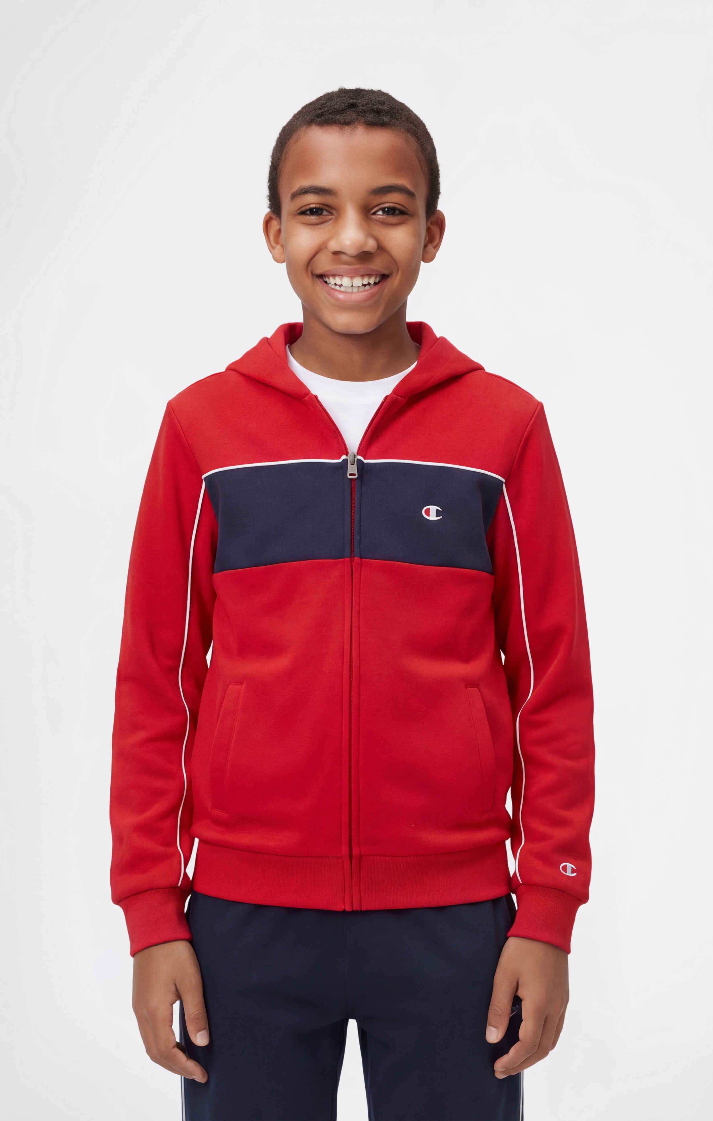 Boys’ Hooded Full Zip Sweatshirt and Pants Tracksuit
