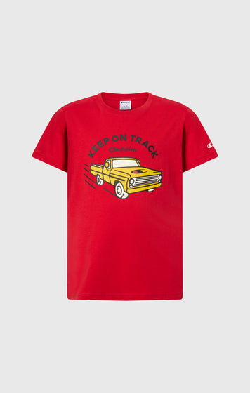 Camiseta gráfica de algodón para niño