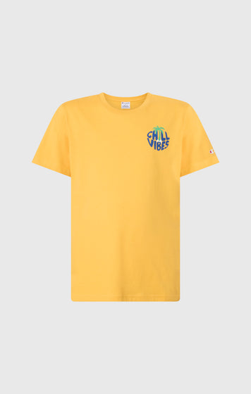 Camiseta gráfica de algodón para niño