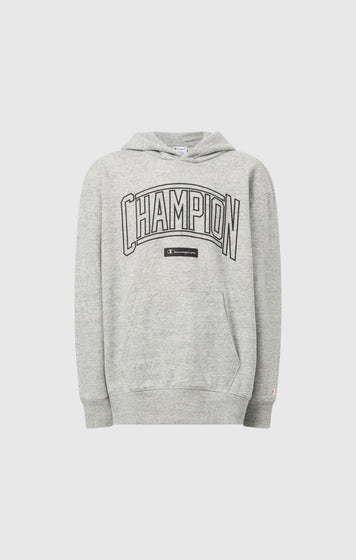 Sweat à capuche avec impression puff pour garçon