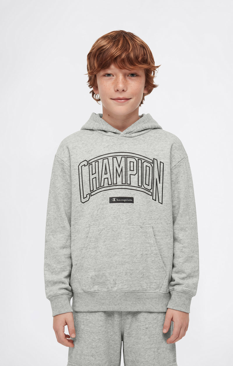 Boys’ Hooded Sweatshirt with Puff Print