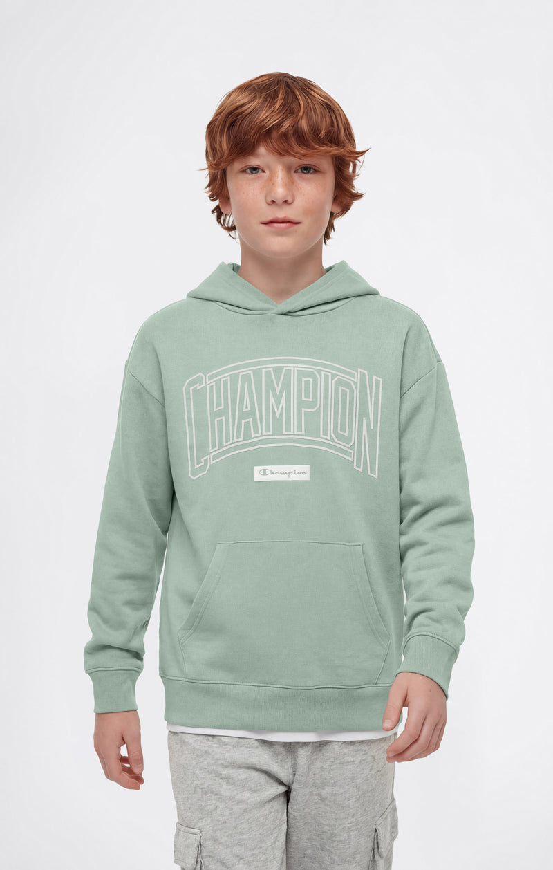 Jungen Kapuzen-Sweatshirt mit Puff-Print
