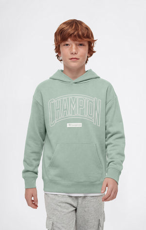 Jungen Kapuzen-Sweatshirt mit Puff-Print