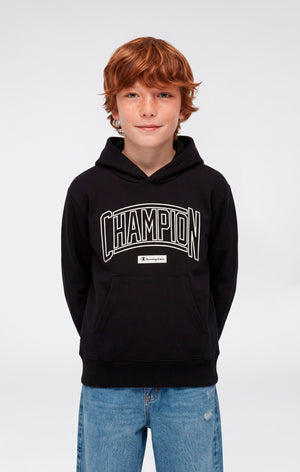Boys’ Hooded Sweatshirt with Puff Print