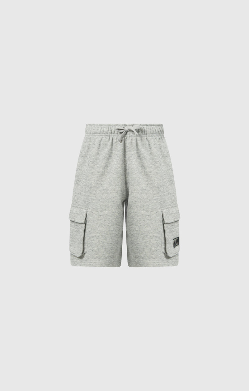 Boys’ Cargo Shorts with Puff Print