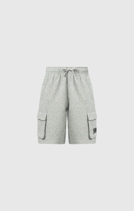 Boys’ Cargo Shorts with Puff Print