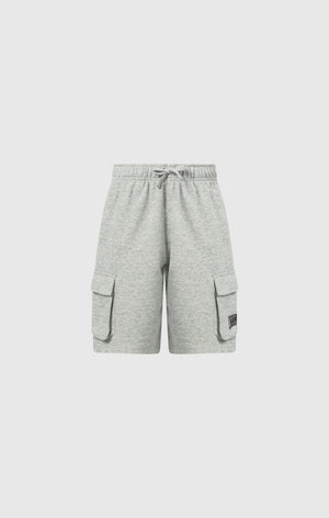 Boys’ Cargo Shorts with Puff Print