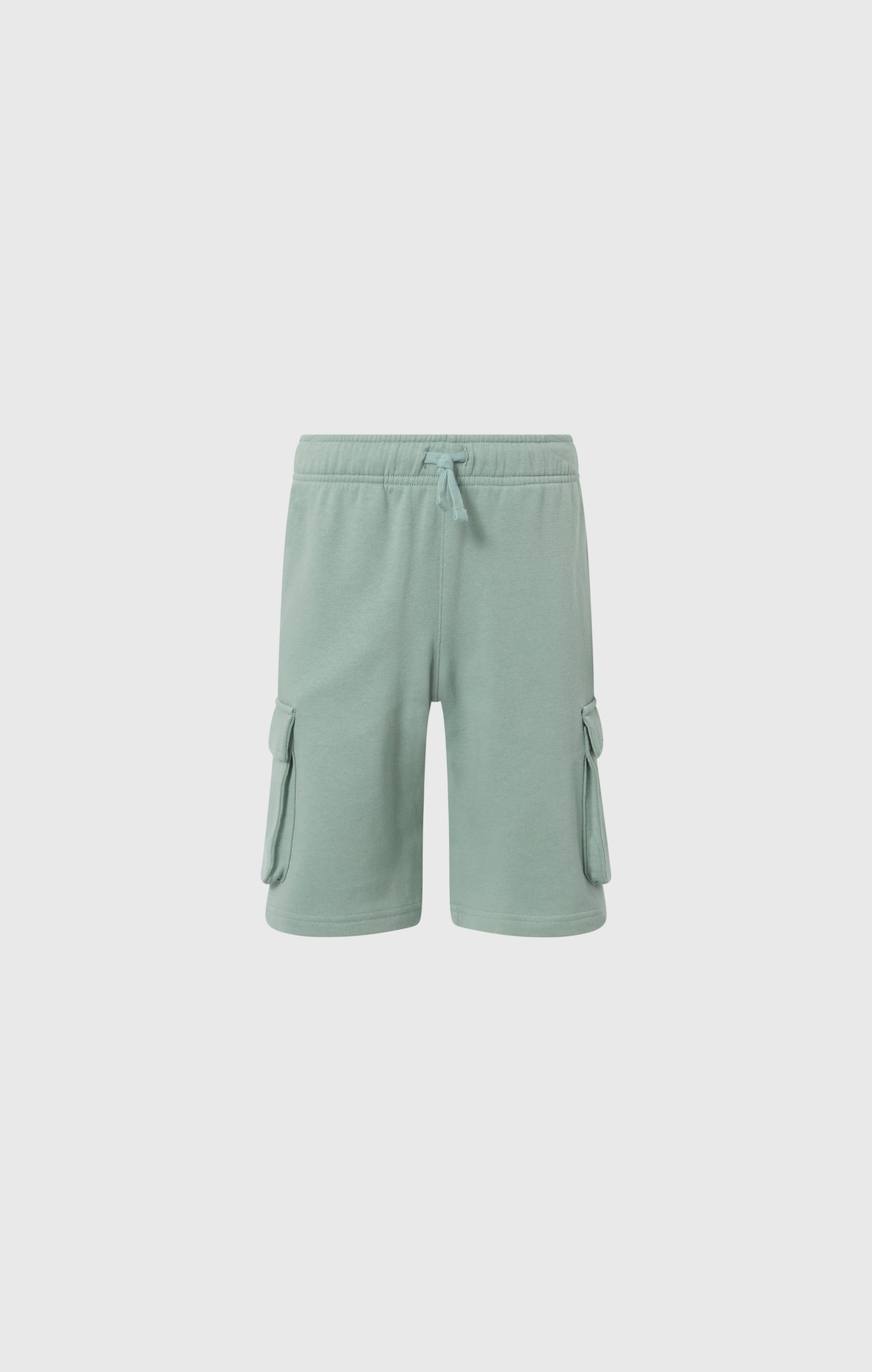 Boys’ Cargo Shorts with Puff Print