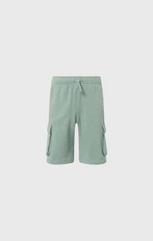 Boys’ Cargo Shorts with Puff Print