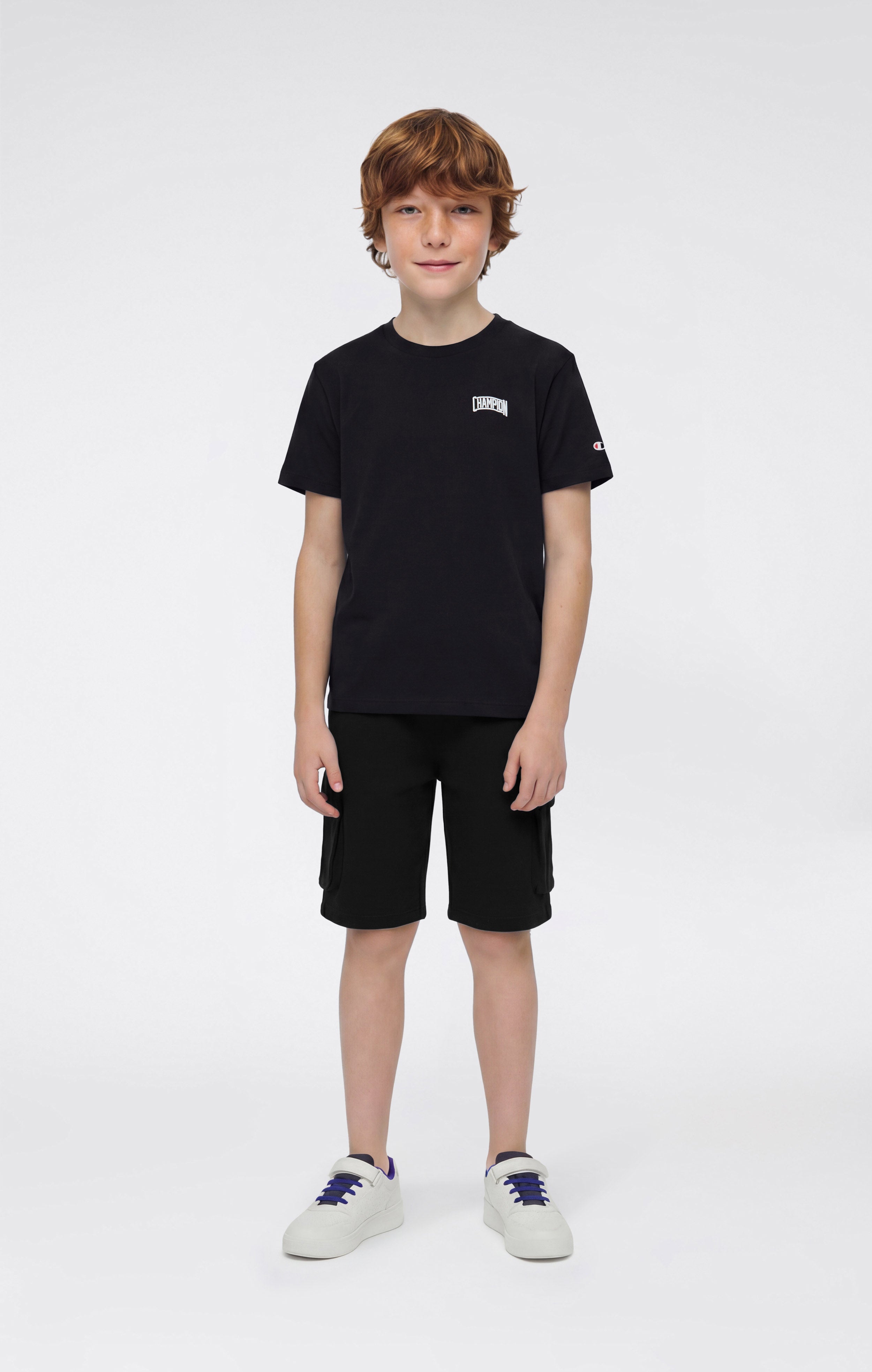 Short cargo avec impression puff pour garçon