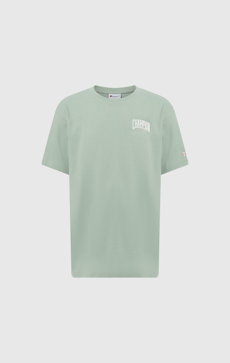 Jungen Rundhals-T-Shirt mit Puff-Print