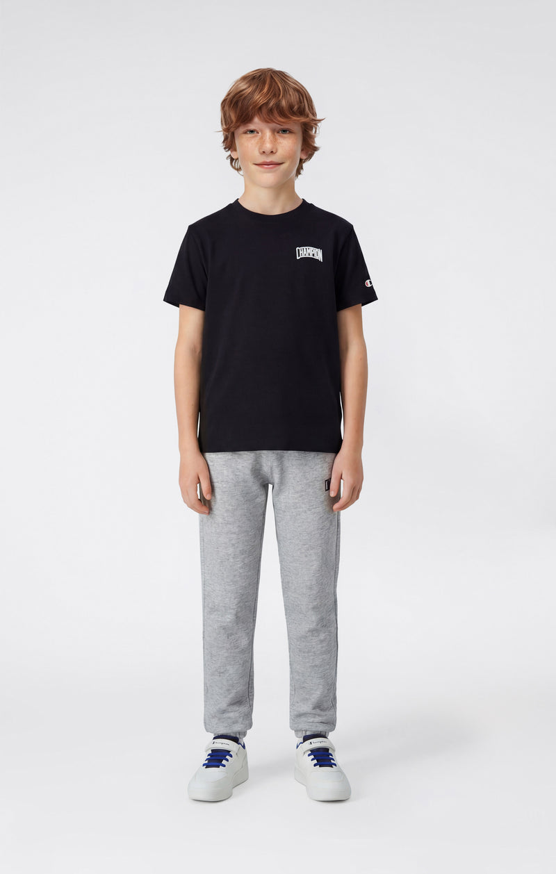 Jungen Rundhals-T-Shirt mit Puff-Print