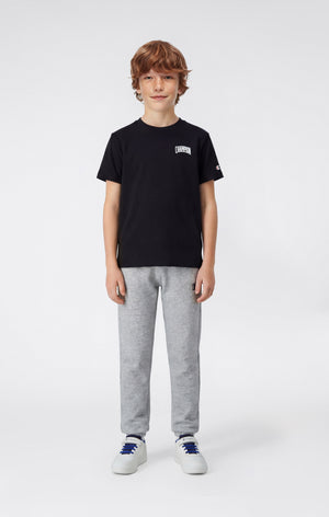 Boys’ Crewneck T-shirt with Puff Print