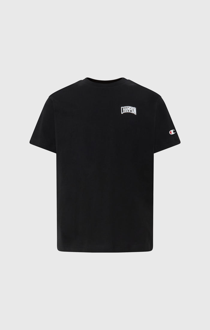 Boys’ Crewneck T-shirt with Puff Print