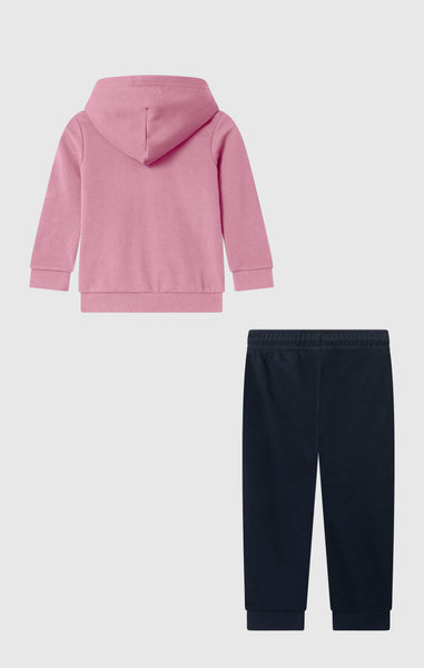 Baby Hooded Full Zip Tracksuit Set