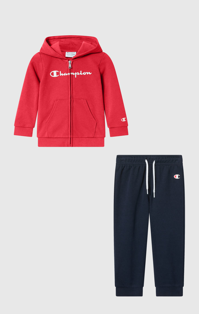 Baby Hooded Full Zip Tracksuit Set