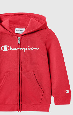 Baby Hooded Full Zip Tracksuit Set