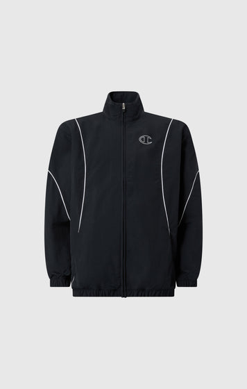 Boys’ Hooded Full Zip Top In Lightweight Nylon