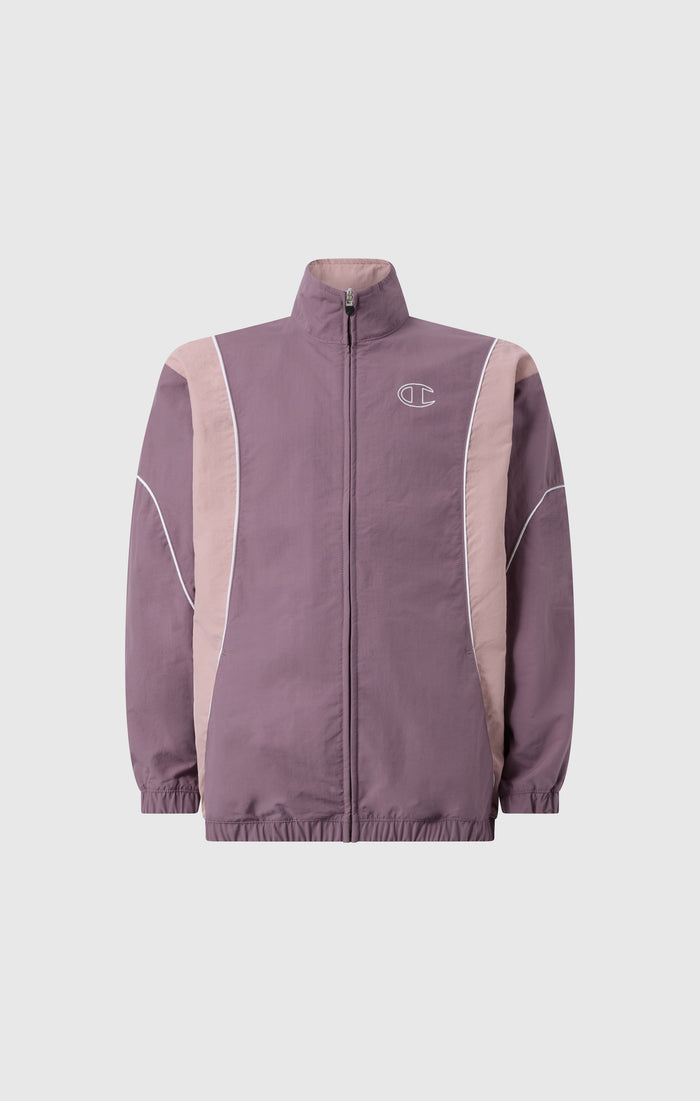 Boys’ Hooded Full Zip Top In Lightweight Nylon