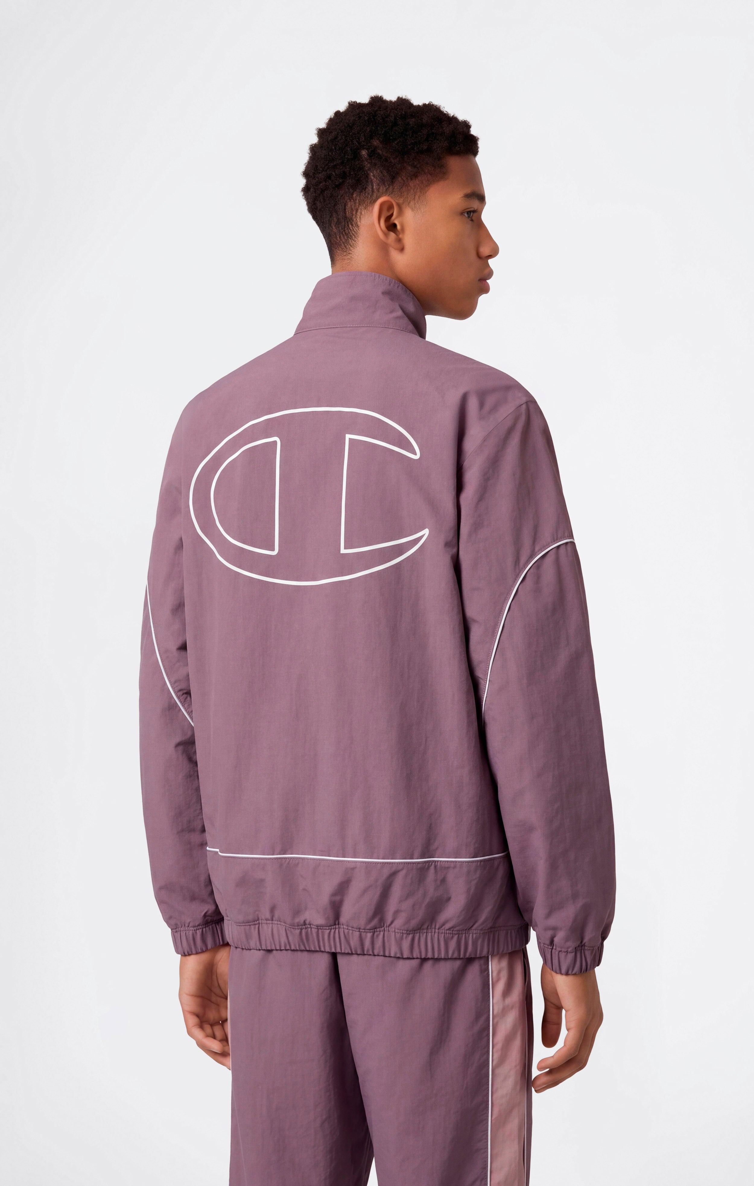 Boys’ Hooded Full Zip Top In Lightweight Nylon