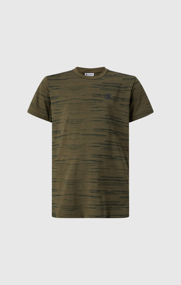 Camiseta En Jersey Técnico Elástico Para Niño
