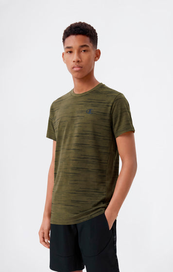 Camiseta En Jersey Técnico Elástico Para Niño