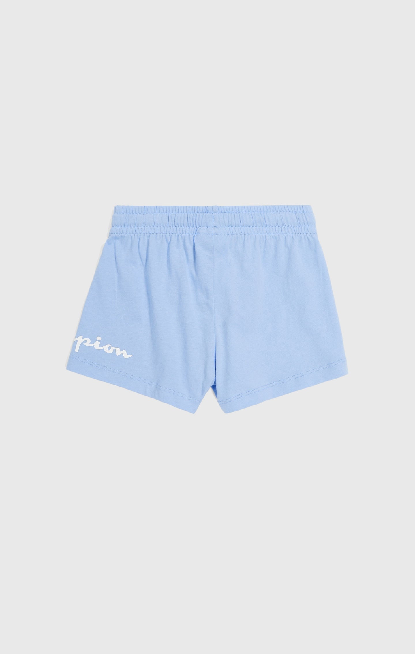 Girls Script Logo Cotton Shorts