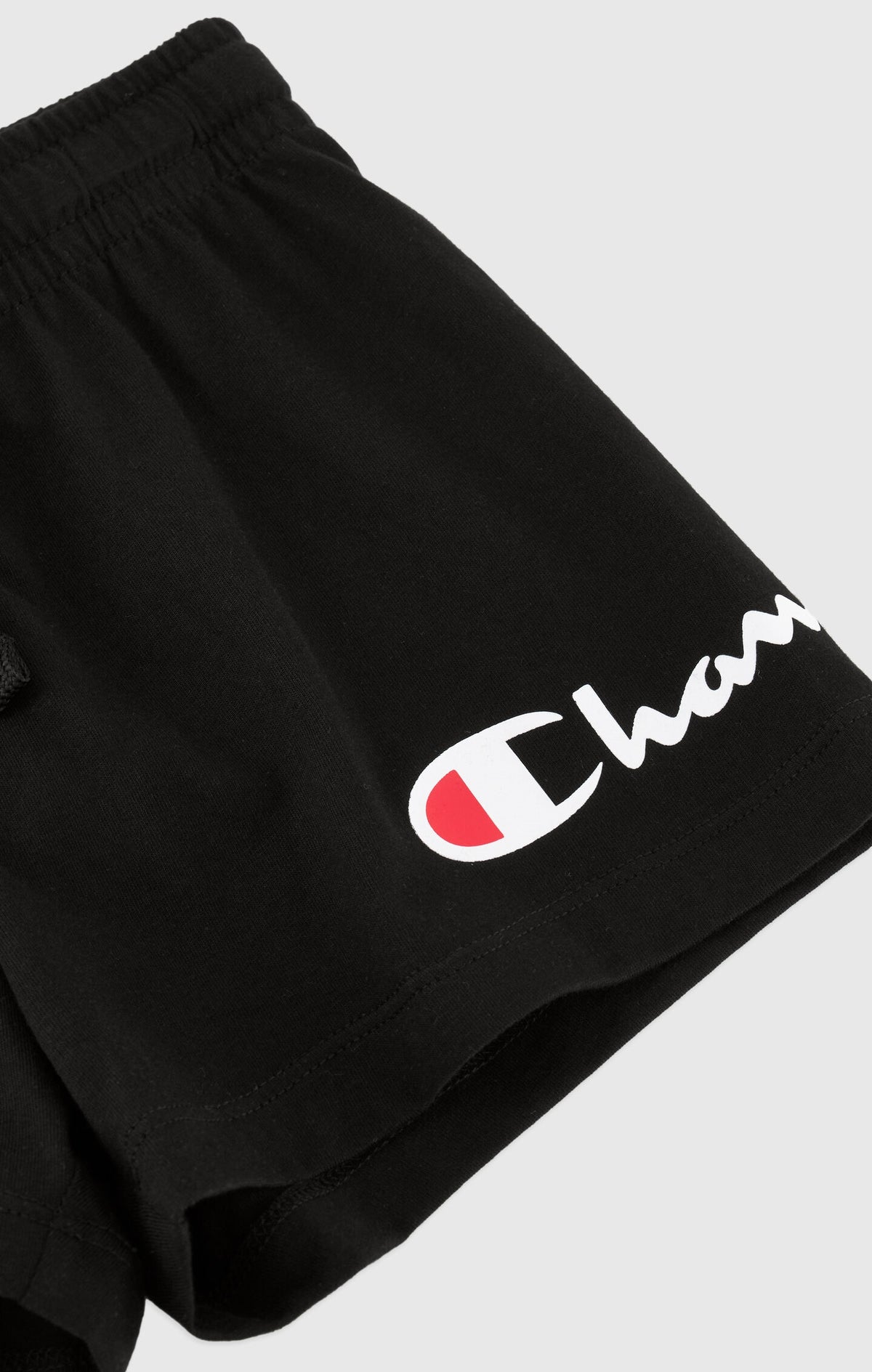 Leichte Baumwoll-Shorts mit Champion Logo Mädchen
