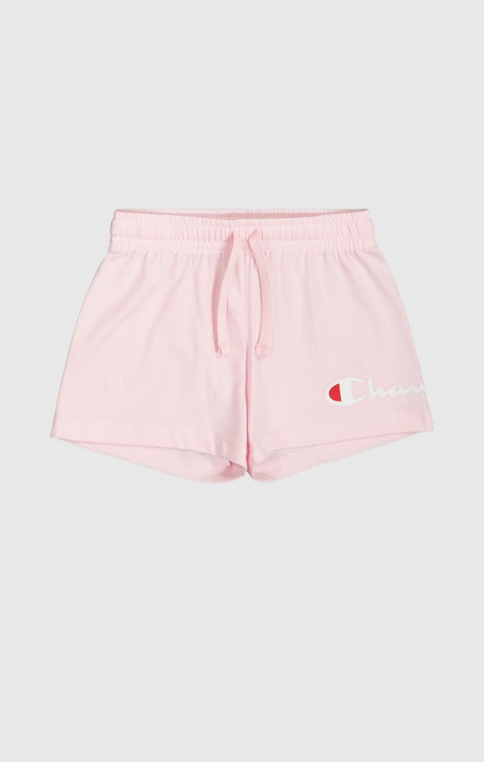 Short Léger en Coton avec Logo Champion Fille