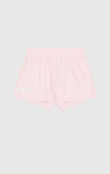 Girls' Lightweight Cotton Shorts with Champion Logo