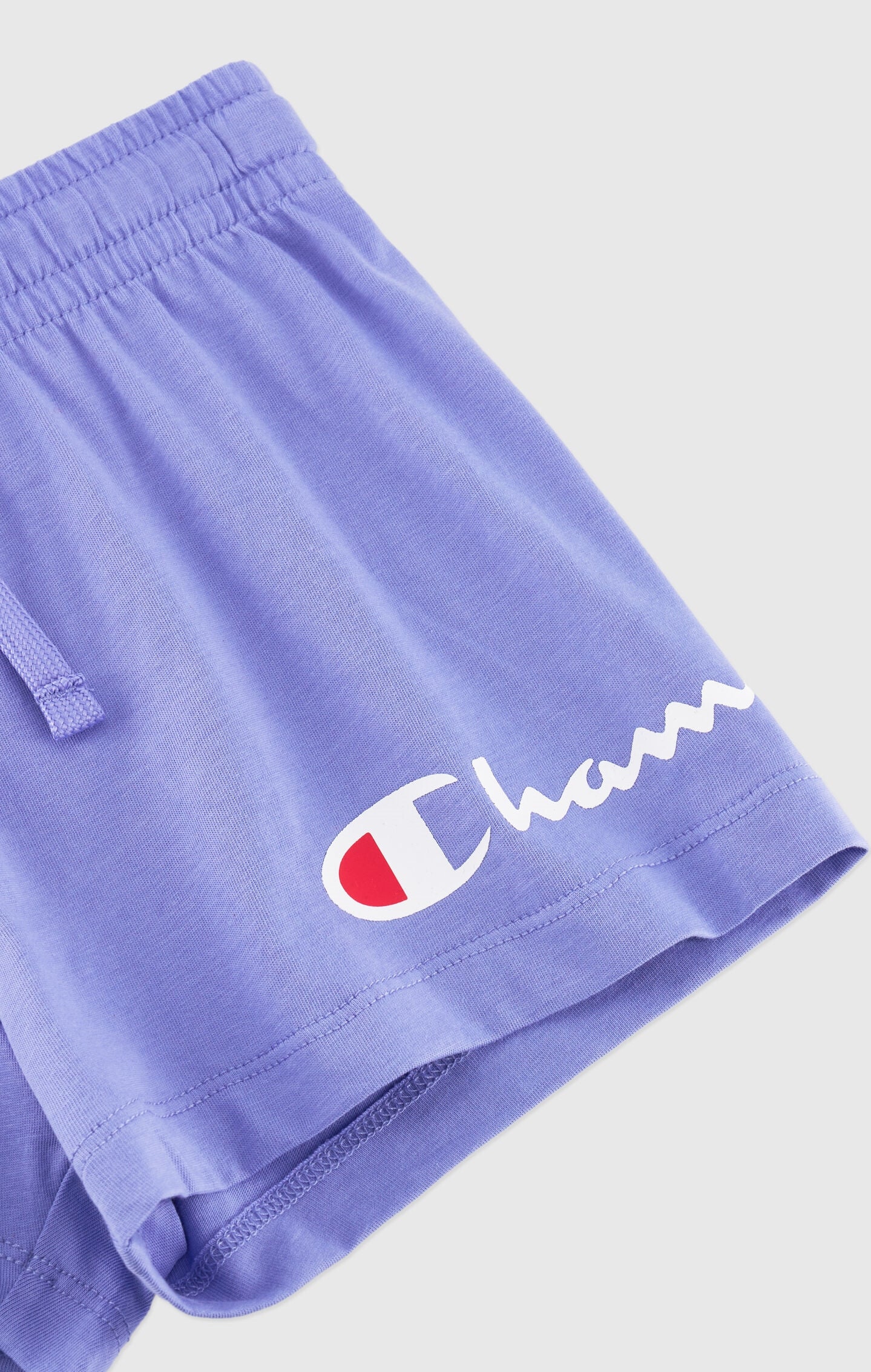 Girls' Lightweight Cotton Shorts with Champion Logo