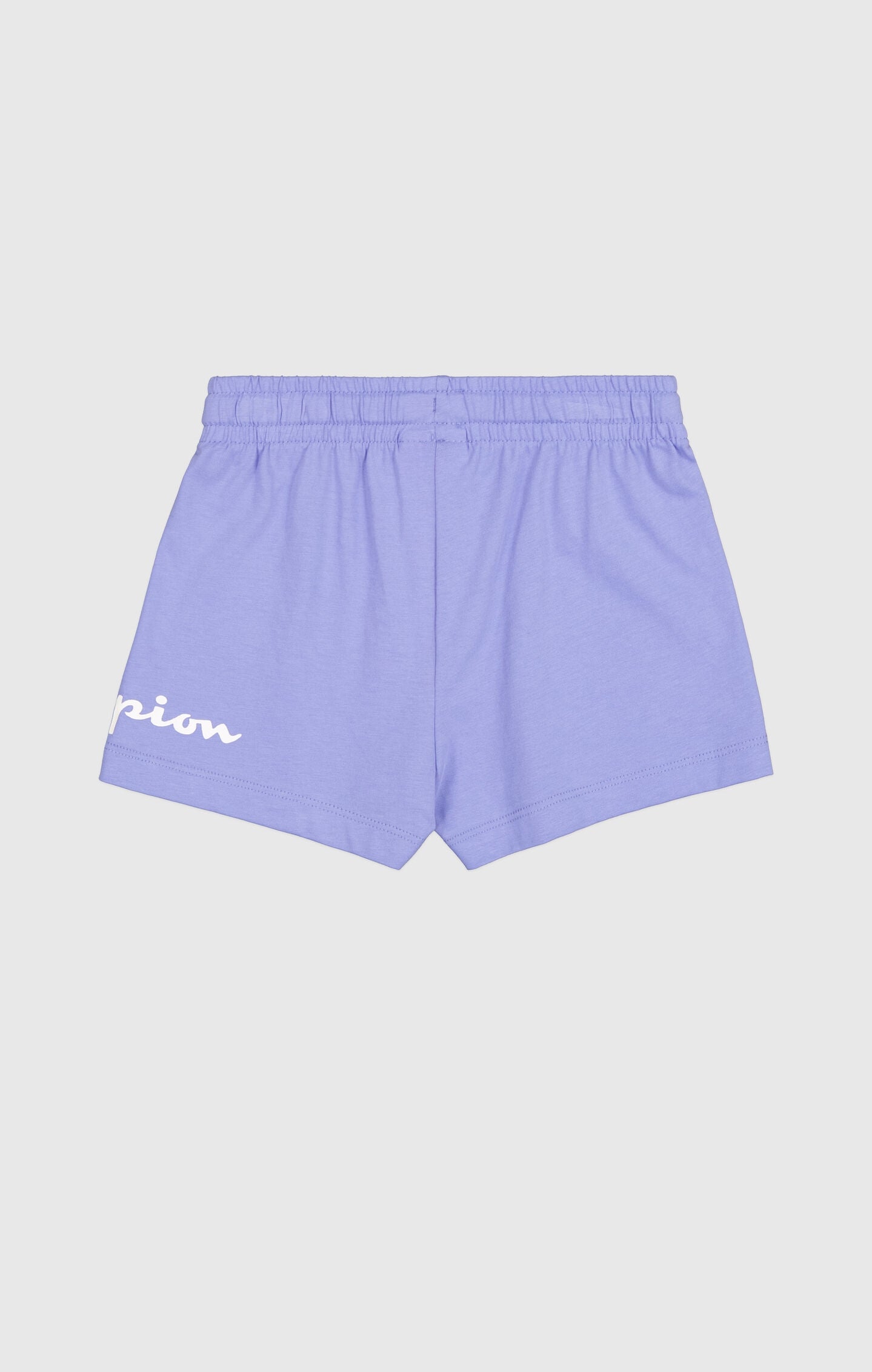 Girls' Lightweight Cotton Shorts with Champion Logo