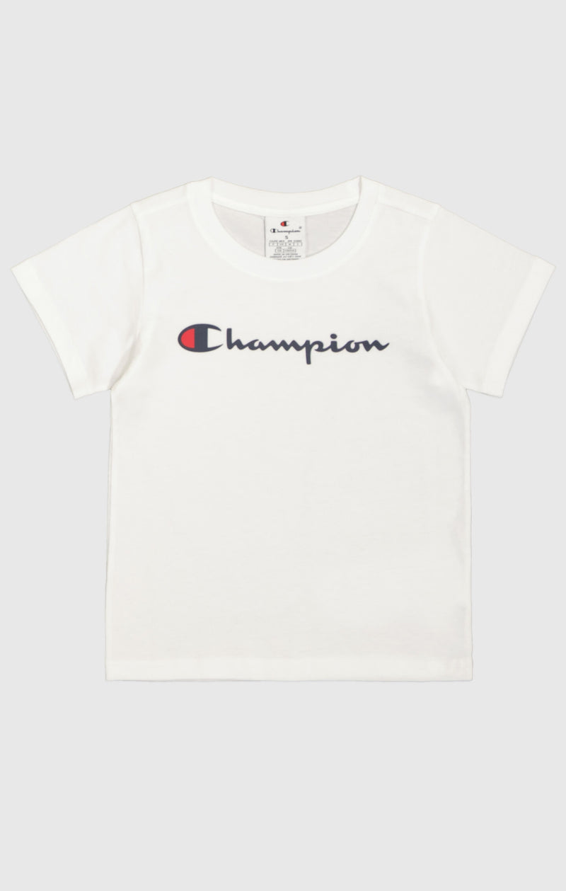 Girls Script Logo Jersey T-Shirt