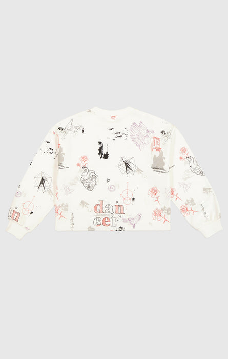 Girls Graphic Sweatshirt
