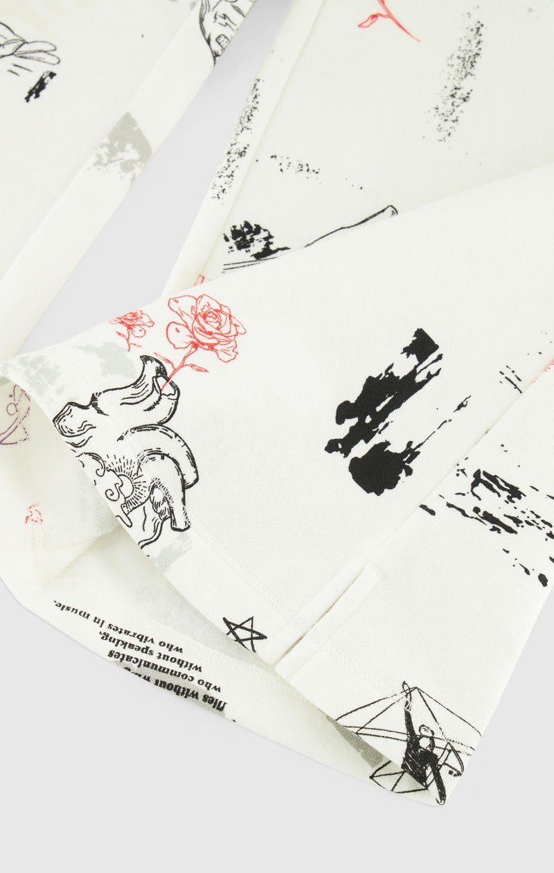 Jogginghose für Mädchen mit Allover-Grafik-Print