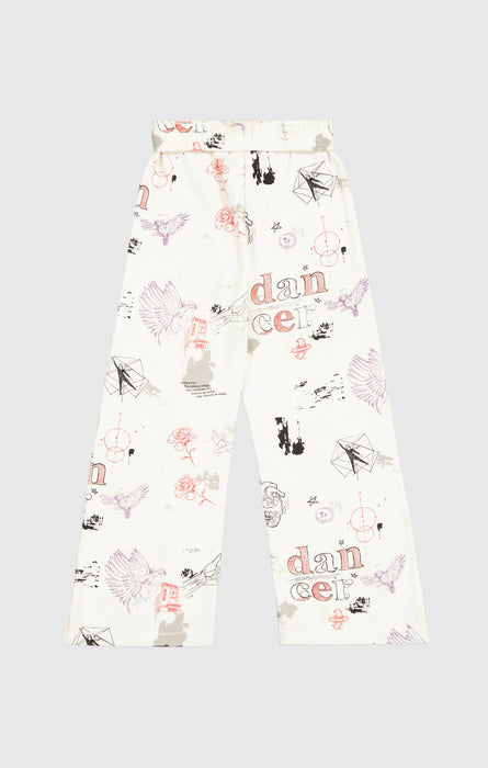 Girls Allover Graphic Print Joggers