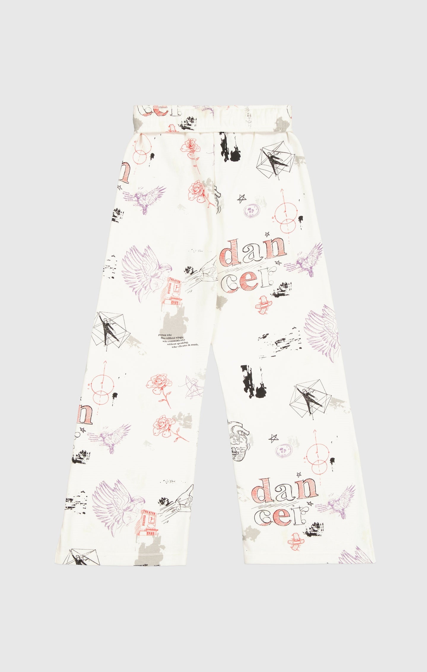 Girls Allover Graphic Print Joggers