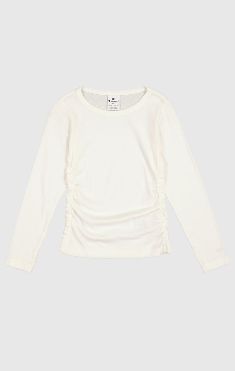 Girls  Crimped Long Sleeve T-Shirt