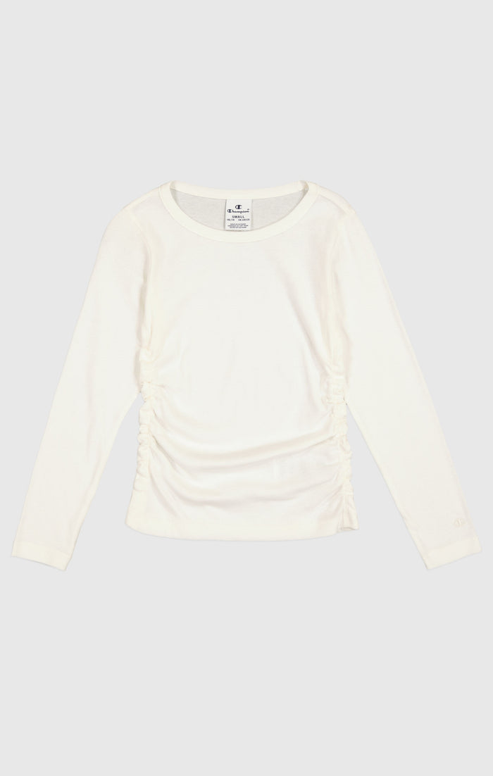 Girls  Crimped Long Sleeve T-Shirt